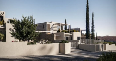 Three bedroom sea view, luxury , villa in Peyia village.