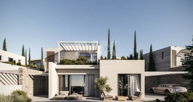 Three bedroom sea view, luxury , villa in Peyia village.