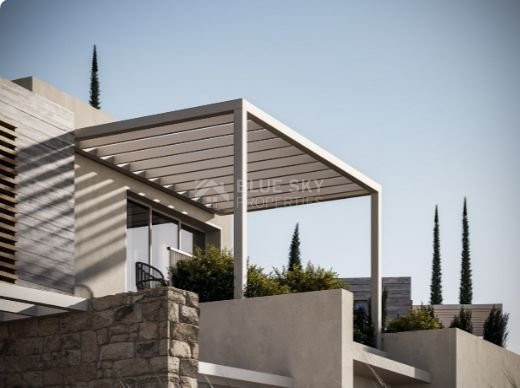 Three bedroom sea view, luxury , villa in Peyia village.