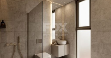 Three bedroom luxury villa with sea view in Peyia village .