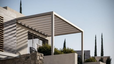 Two bedroom luxury villa with sea view in Peyia village for sale