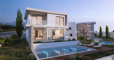 For sale , two bedroom villa with sea view in a privileged area in Pegeia