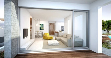 For sale , two bedroom villa with sea view in a privileged area in Pegeia