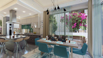 Five bedroom luxury villa with an extra bedroom at basement by the sea in Chloraka