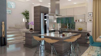 Five bedroom luxury villa with an extra bedroom at basement by the sea in Chloraka