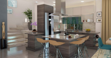 Five bedroom luxury villa with an extra bedroom at the basement near the sea in Chloraka