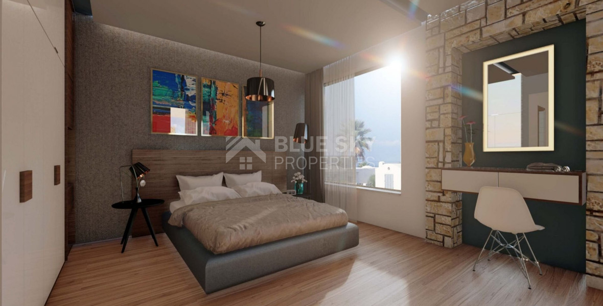 Five bedroom luxury villa with an extra bedroom at the basement near the sea in Chloraka