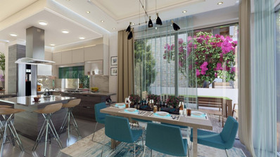Five bedroom luxury villa with an extra bedroom at the basement near the sea in Chloraka