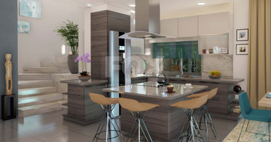 Four bedroom luxury villa with an extra bedroom at basement by the sea in Chloraka