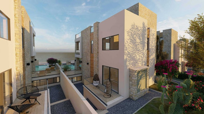 Four bedroom luxury villa with an extra bedroom at basement by the sea in Chloraka