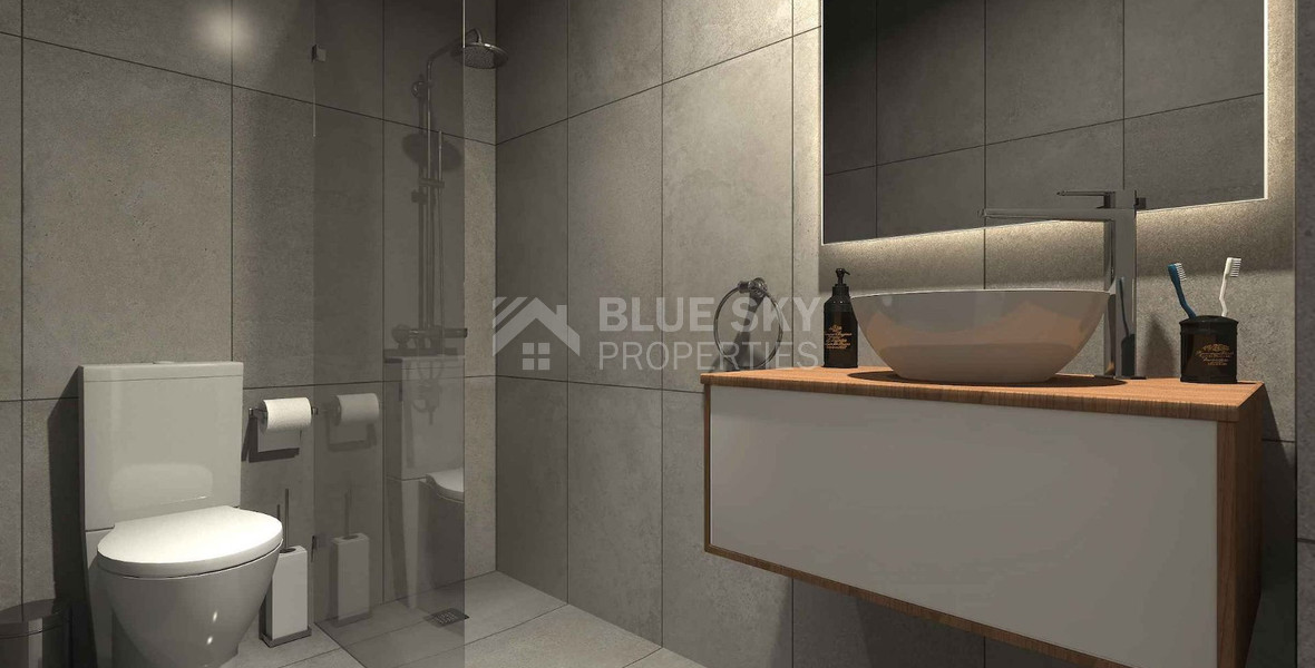 Top floor Apartment , two bedroom with private garden area in Prodromi Village for sale