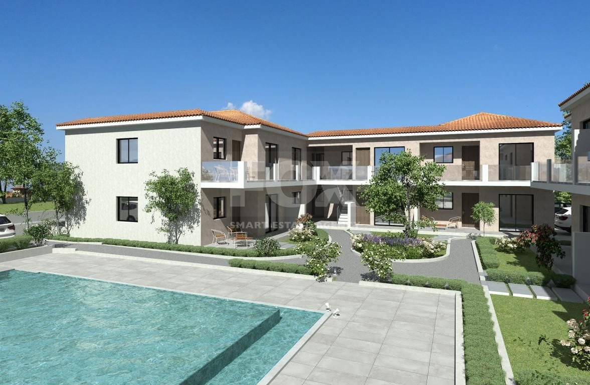 Apartment two bedroom with private garden area in Prodromi Village for sale