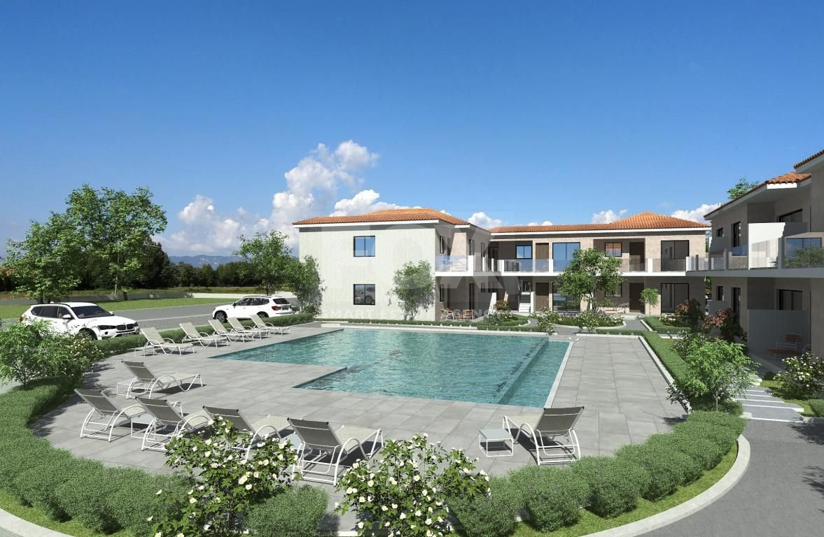 Apartment two bedroom with private garden area in Prodromi Village for sale