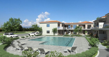 Top floor Apartment , two bedroom with private garden area in Prodromi Village for sale