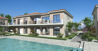 Top floor Apartment , two bedroom with private garden area in Prodromi Village for sale