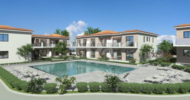 Apartment two bedroom with private garden area in Prodromi Village for sale