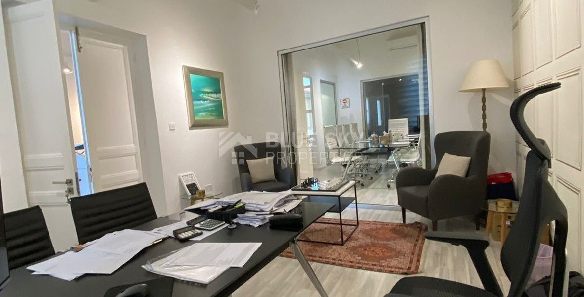 BUILDING OF GROUND FLOOR LUXURY OFFICES ON LISTED BUILDING AGIAS TRIAS LIMASSOL