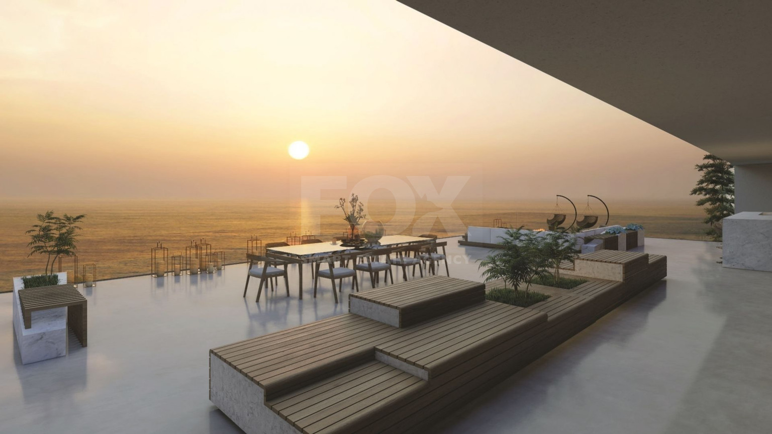 Three bedroom apartment on the seventh floor in a privileged area in Kato Paphos, for sale