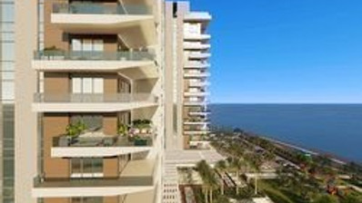 Three bedroom apartment on the seventh floor in a privileged area in Kato Paphos, for sale