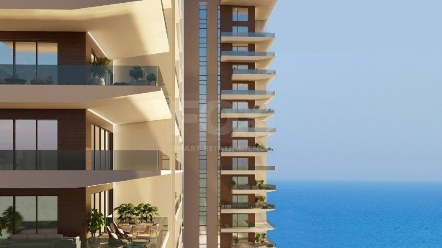 Three bedroom fabulous apartment on the fifth floor in privileged area in Kato Paphos