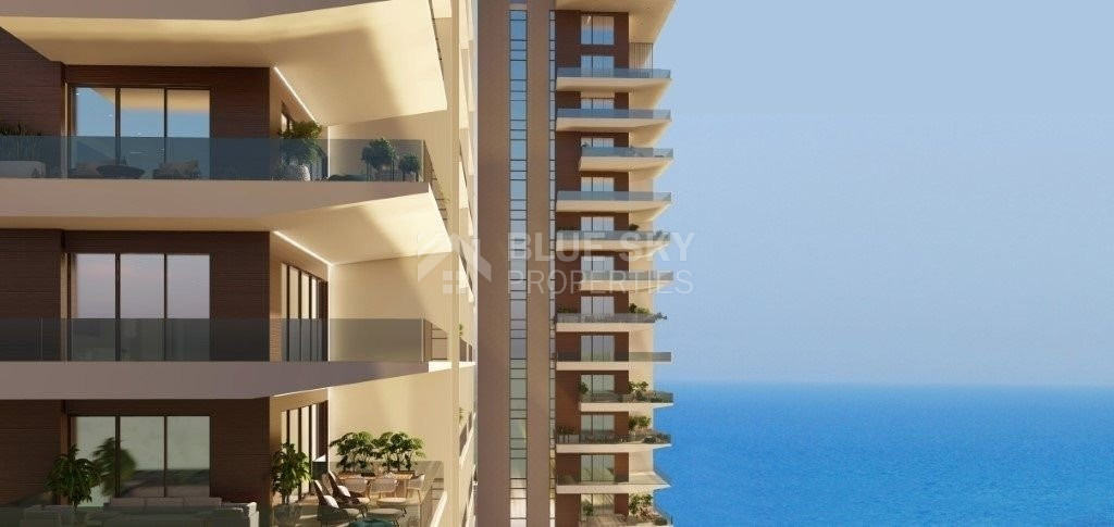 Three bedroom fabulous apartment on the 6th floor in a privileged area in Kato Paphos, for sale