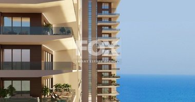Three bedroom fabulous apartment on the 6th floor in privileged area in Kato Paphos