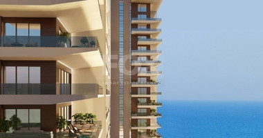 Three bedroom fabulous apartment on the 6th floor in a privileged area in Kato Paphos, for sale