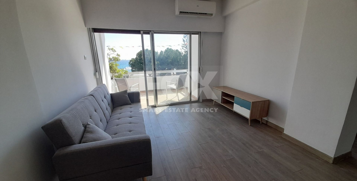 One bedroom seafront apartment for Rent in Agia Trias, Lemesos