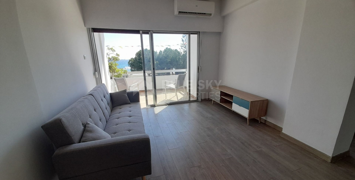 One bedroom seafront apartment for Rent in Agia Trias, Lemesos