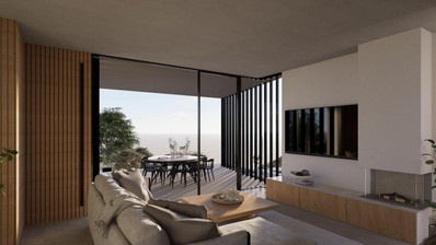 Stunning, modern design two-storey villa located in Konia, Paphos, combing tranquility, amazing view