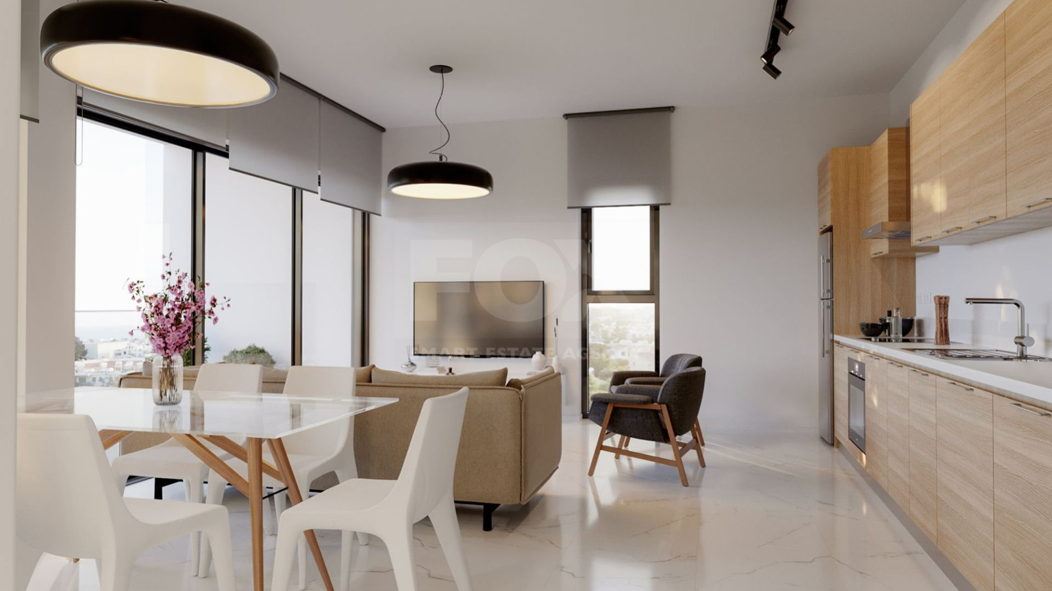 Two bedroom magnificent apartment in Kato Paphos