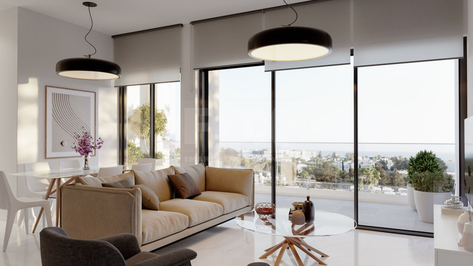 Two bedroom magnificent apartment in Kato Paphos