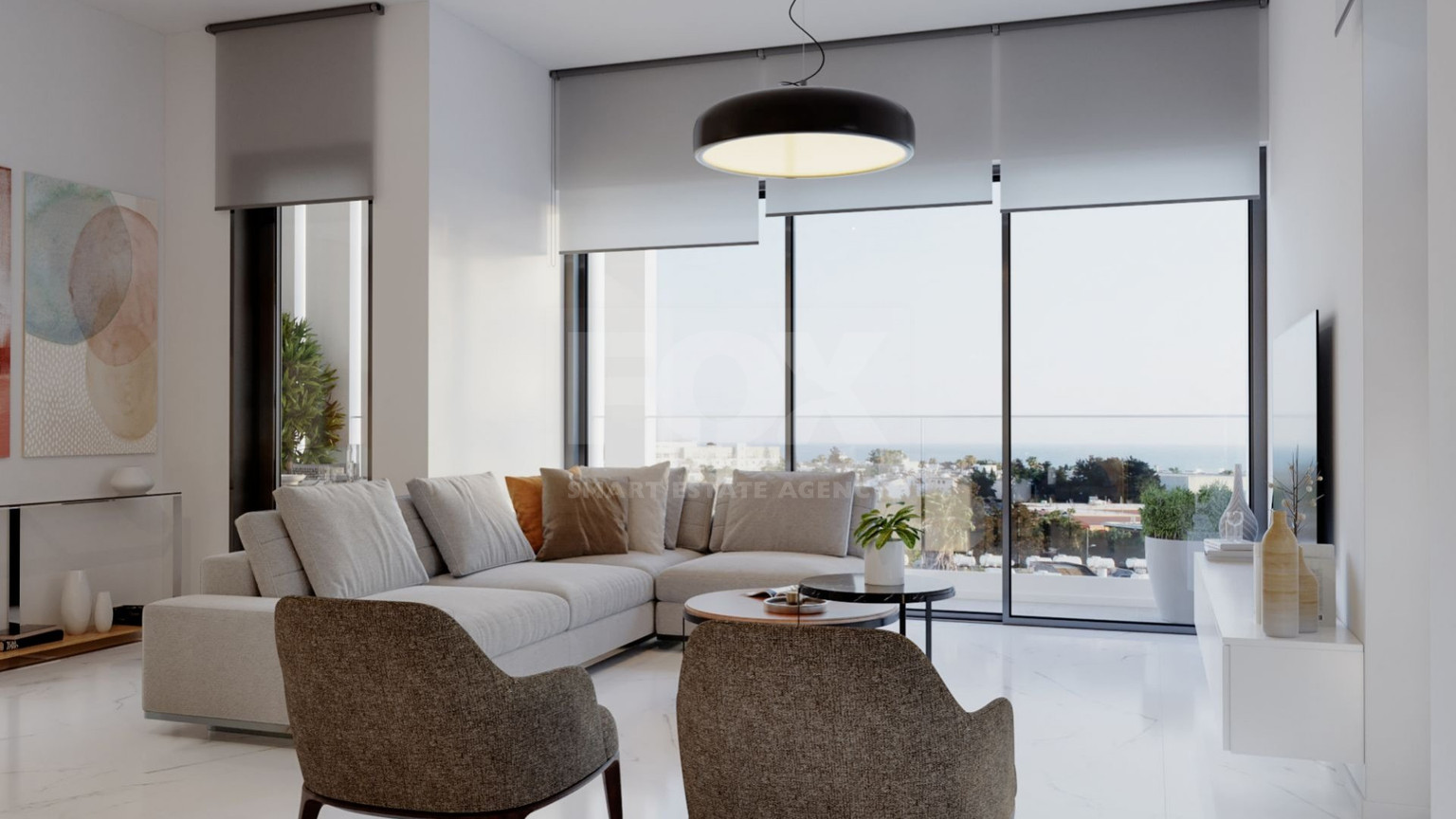 Two bedroom magnificent apartment in Kato Paphos