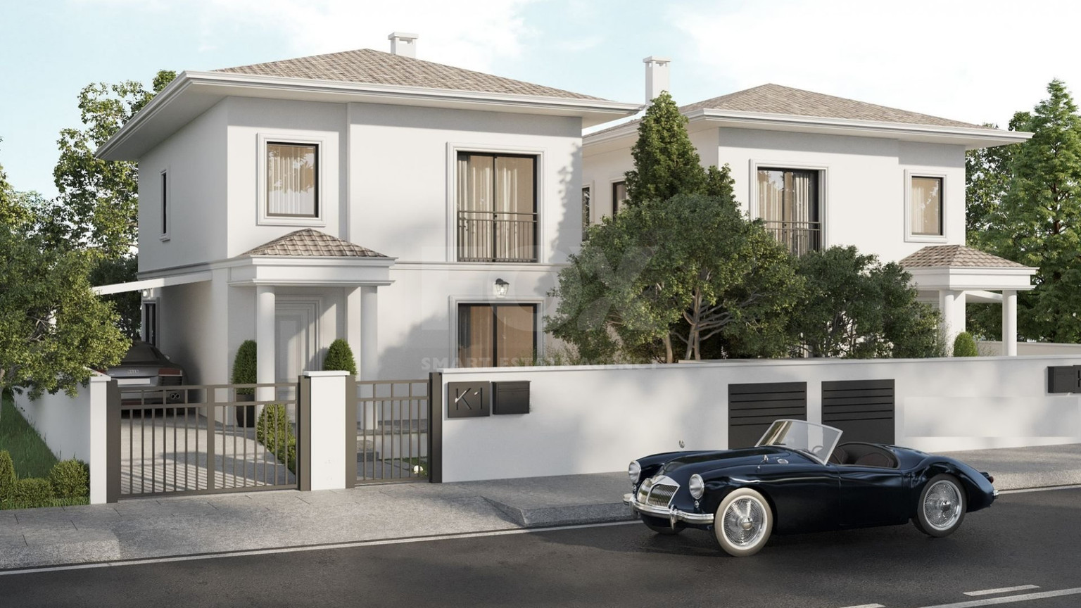 Special Offer- Three bedroom plus office, key ready  luxury villa in Geroskipou area of Paphos , for sale