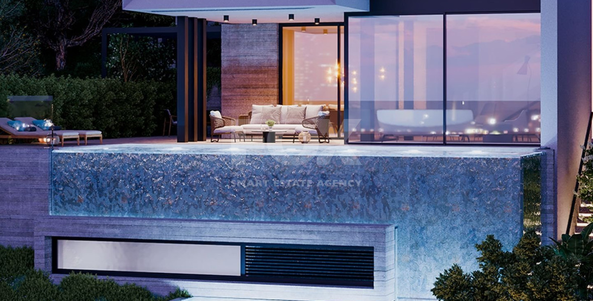 Seven Bedroom Luxury Villa in Mouttagiaka with a spectacular sea and Limassol views