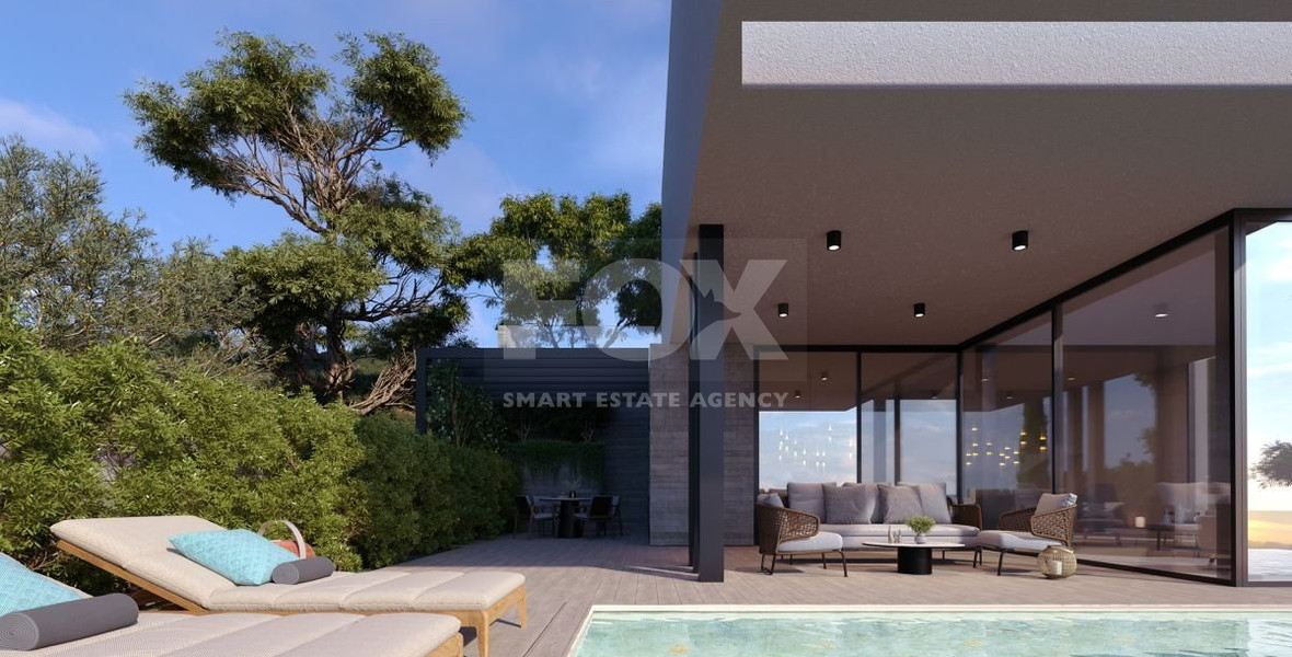 Seven Bedroom Luxury Villa in Mouttagiaka with a spectacular sea and Limassol views