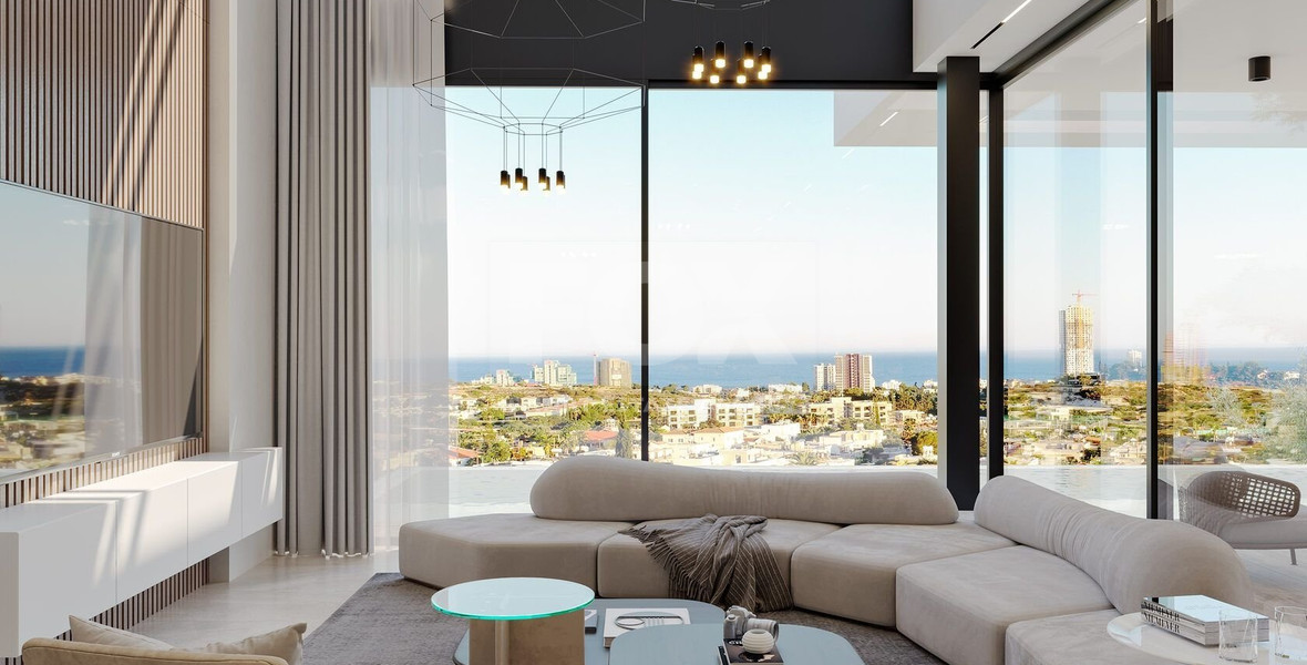 Seven Bedroom Luxury Villa in Mouttagiaka with a spectacular sea and Limassol views