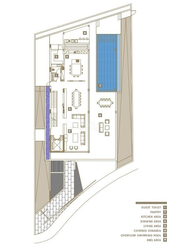 Five bedroom premium-class villa in the most prestigious location in  Germasogeia, Limassol