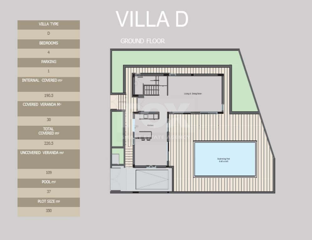 Four Bedroom Villa For Rent Near Park Lane