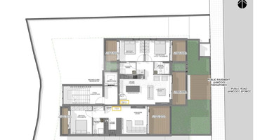 Two bedroom  magnificent apartment in Paphos