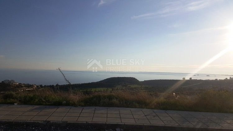 Unobstructed Sea View Land In Agios Tyconas