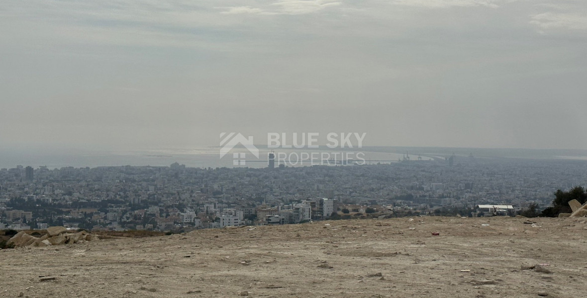 PANORAMIC SEA VIEW PLOTS IN CENTRAL LIMASSOL WITH BESPOKE VILLAS