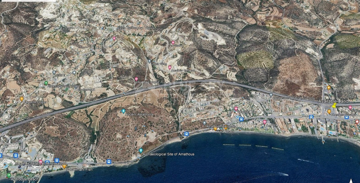 Unobstructed Sea View Land In Agios Tyconas