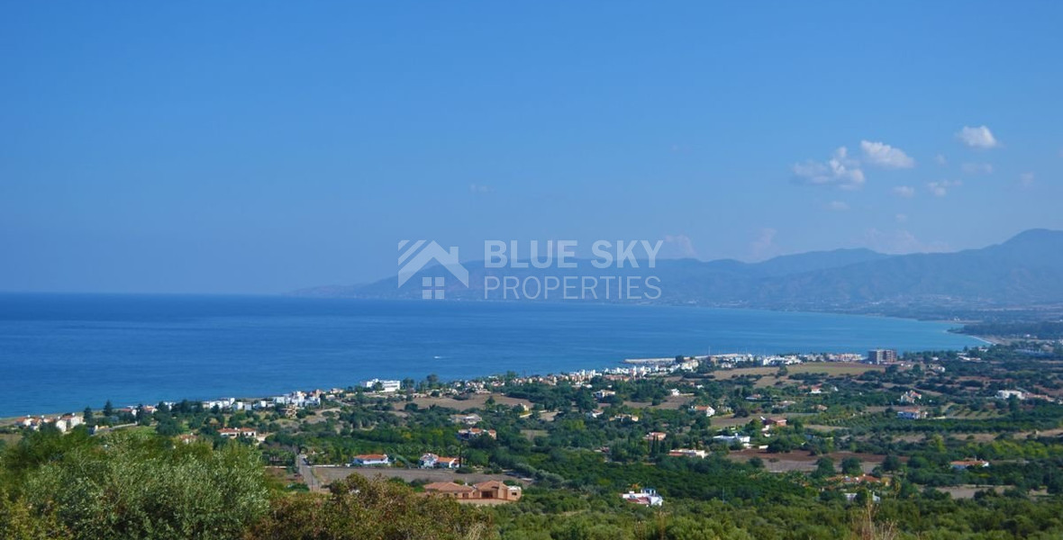 Five bedroom bungalow with sea view in Neo Chorio, Paphos