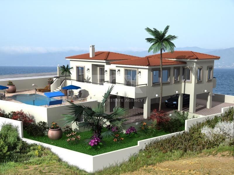 Five bedroom bungalow with sea view in Neo Chorio, Paphos