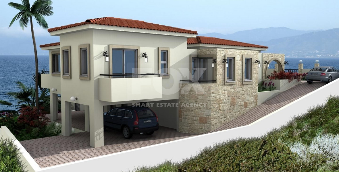 Five bedroom bungalow with sea view in Neo Chorio, Paphos