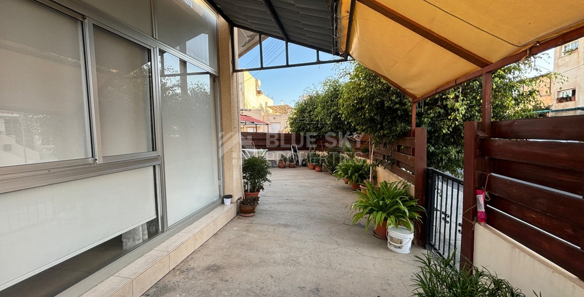 For rent one bedroom ground floor apartment