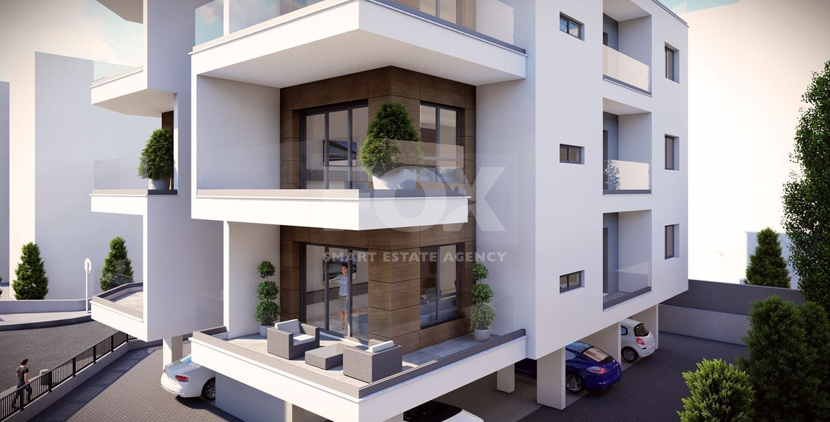Luxury, modern design, 2-bedroom apartment in Neapolis