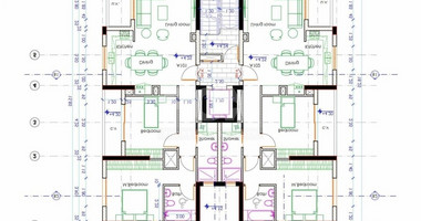 Luxury three bedroom penthouse with  private roof garden and swimming pool for sale in Neapolis