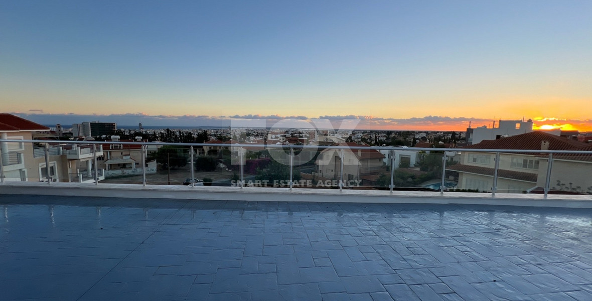 Whole Floor Penthhouse of 3bed with Huge Veranda of 150sqm and Panoramic View in Ekali for Rent